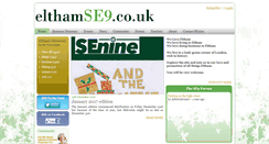 Desktop Screenshot of elthamse9.co.uk