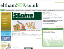 Tablet Screenshot of elthamse9.co.uk